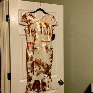 Rose gold & cream brand new enfocus dress